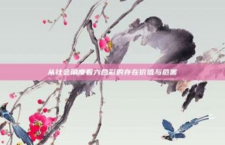 从社会角度看六合彩的存在价值与危害