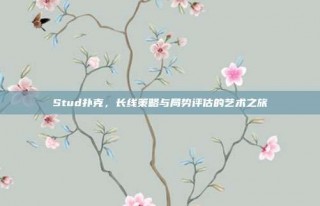 Stud扑克，长线策略与局势评估的艺术之旅