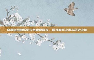 奇偶组合的历史分布规律研究，探寻数学之美与历史之秘