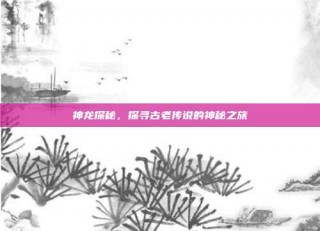 神龙探秘，探寻古老传说的神秘之旅