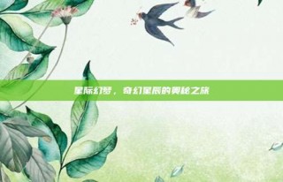 星际幻梦，奇幻星辰的奥秘之旅