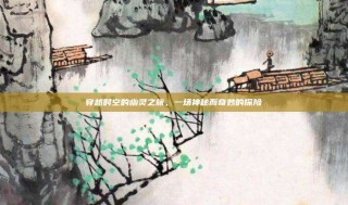 穿越时空的幽灵之旅，一场神秘而奇妙的探险