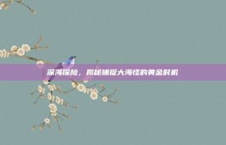 深海探险，揭秘捕捉大海怪的黄金时机