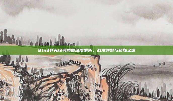 Stud扑克经典局面深度解析，战术调整与制胜之道  第1张